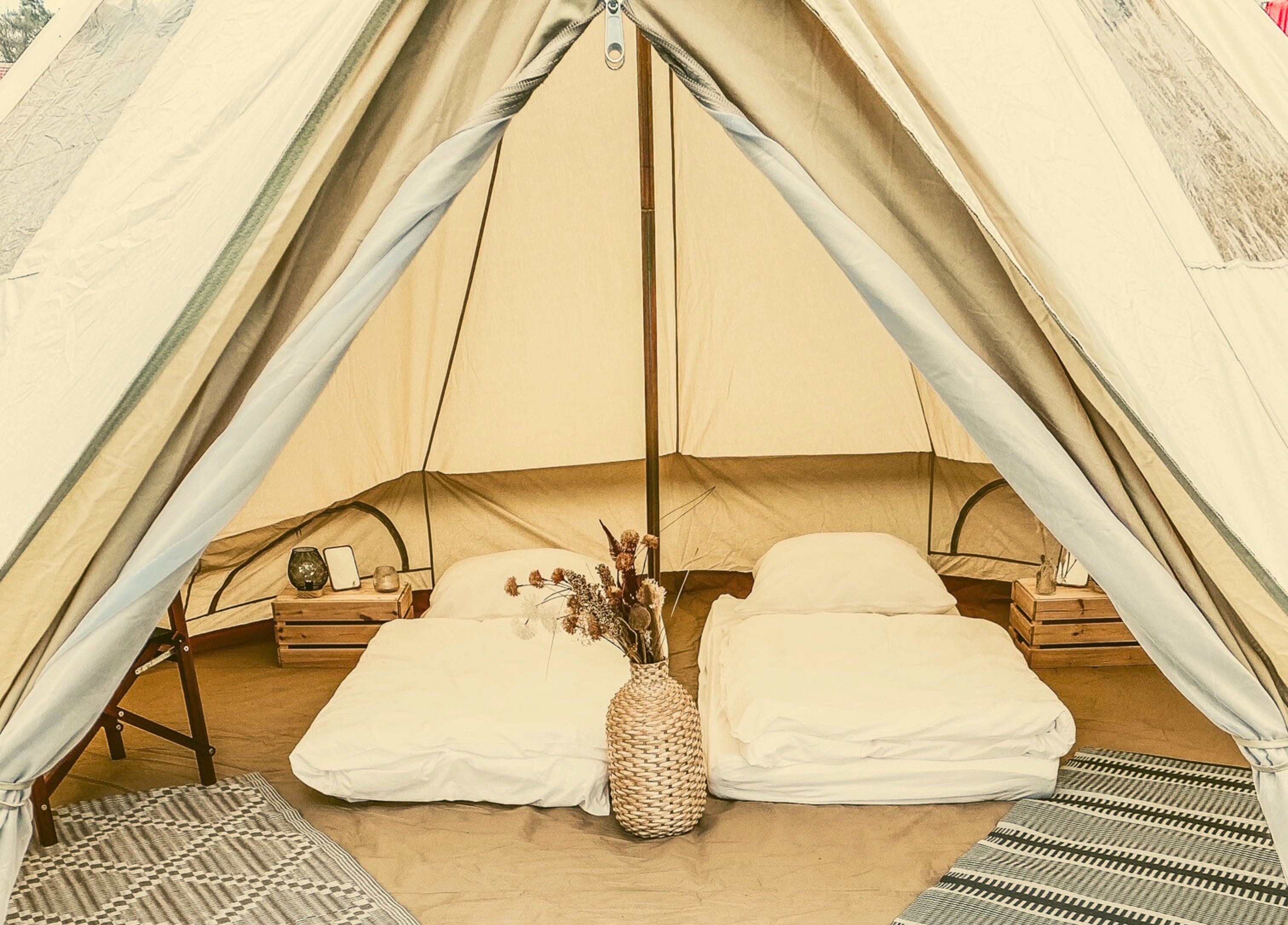 VIP Camping 2 er - Camping option at Equilumina Festival